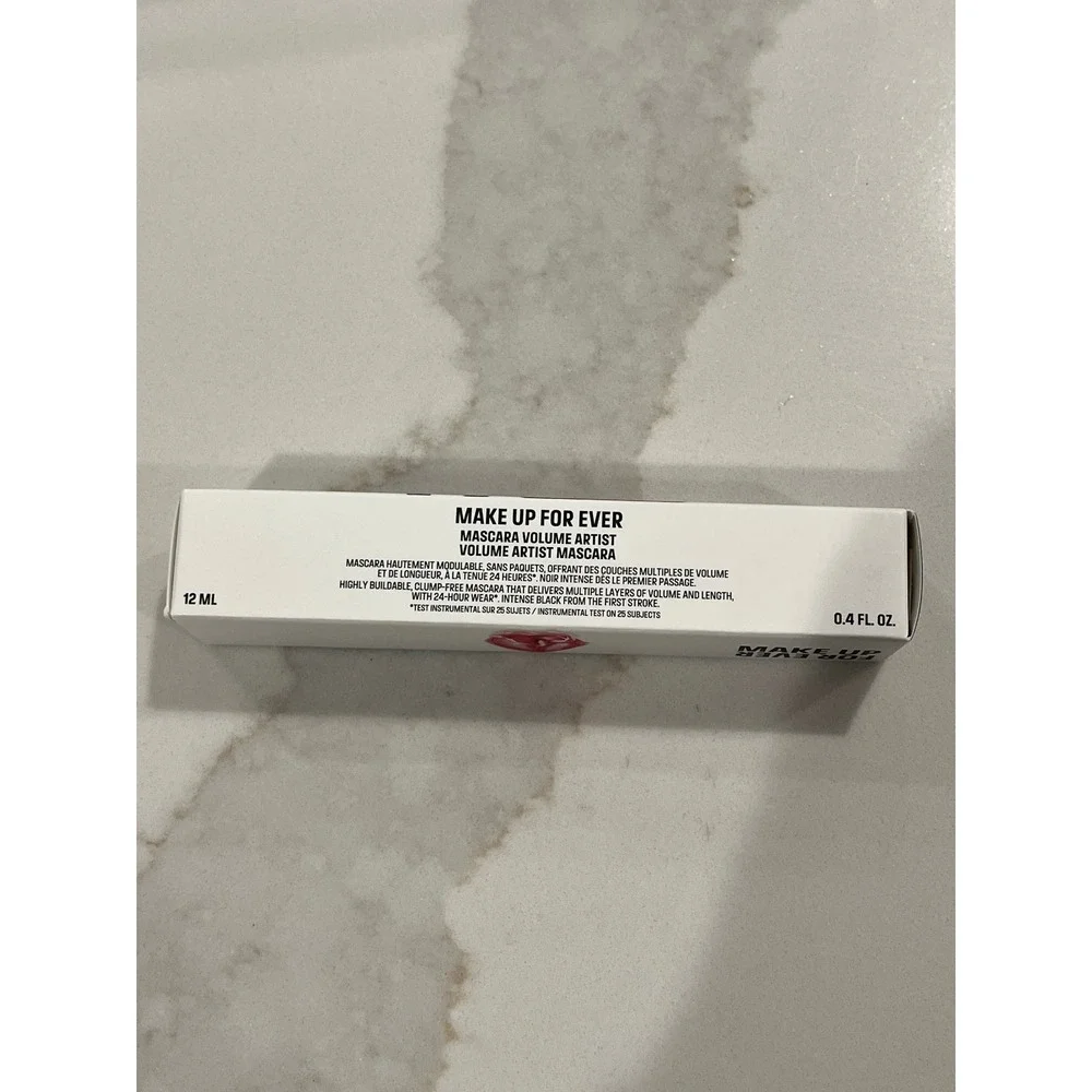 Make Up For Ever Volume Artist Mascara 01 Whatever‎ Black 12ml 0.4 fl oz NIB